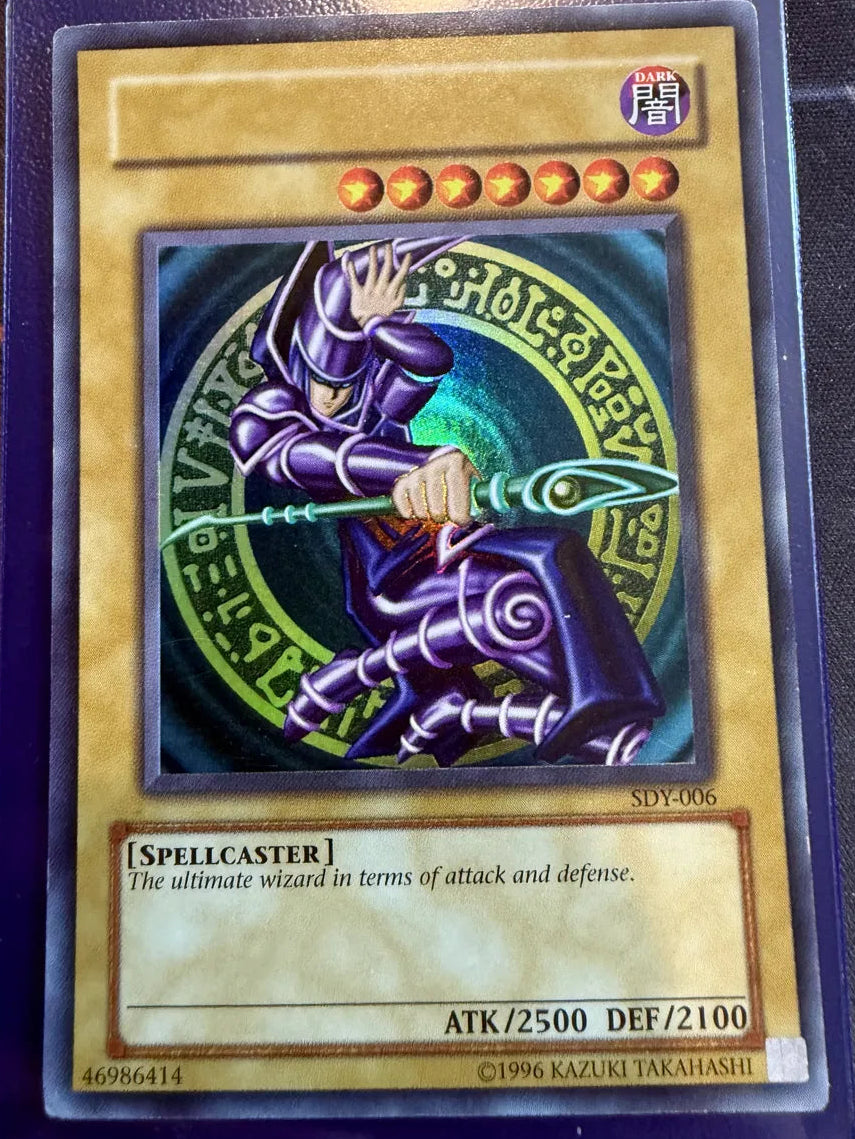 [MISPRINT] Dark Magician SDY-006 NO NAME - NO IMPRINT!